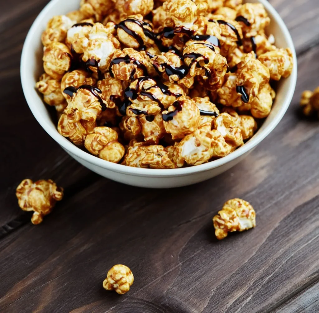 Chocolate Peanut Butter Popcorn