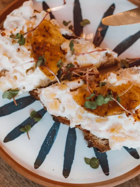 Chocolate Ricotta Toast