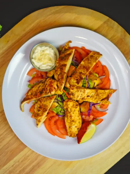 Chopped Chicken Chipotle Salad Healthy Dinner Recipe