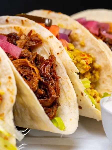 Copycat Cafe Rio Shredded Beef Tacos