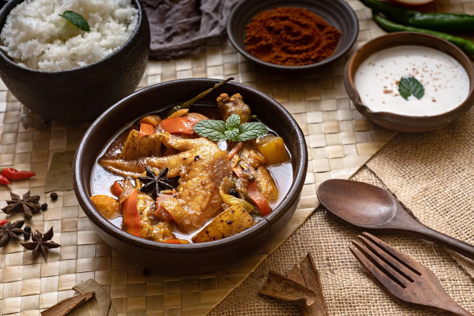 bowl of creamy chicken and rice soup with rice and chicken