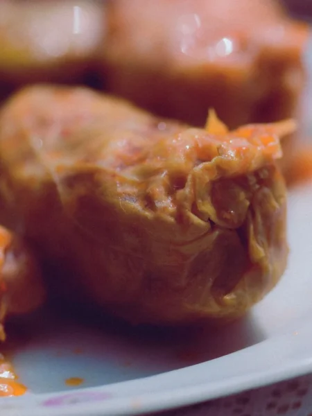 Crock Pot Stuffed Cabbage Rolls