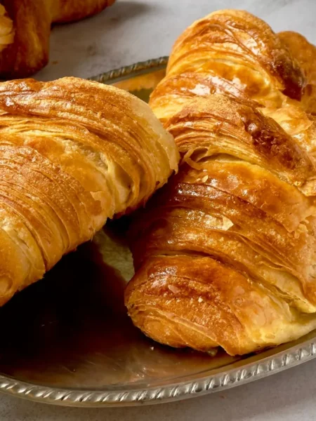 Croissant Breakfast Casserole