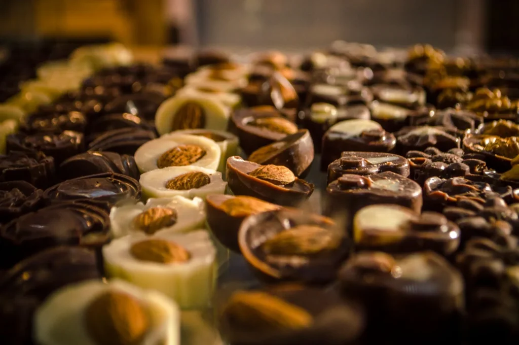 Dark Chocolate Almonds