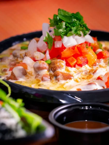 Deliciously Cheesy Black Bean Chili