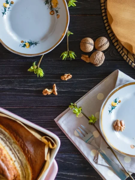 easy banana bread recipe with walnuts