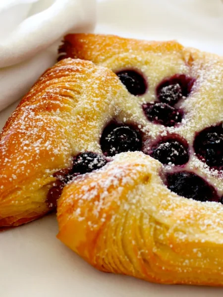 Easy Blueberry Cream Cheese Danish