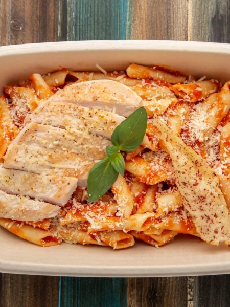 Easy Chicken Parmesan Casserole