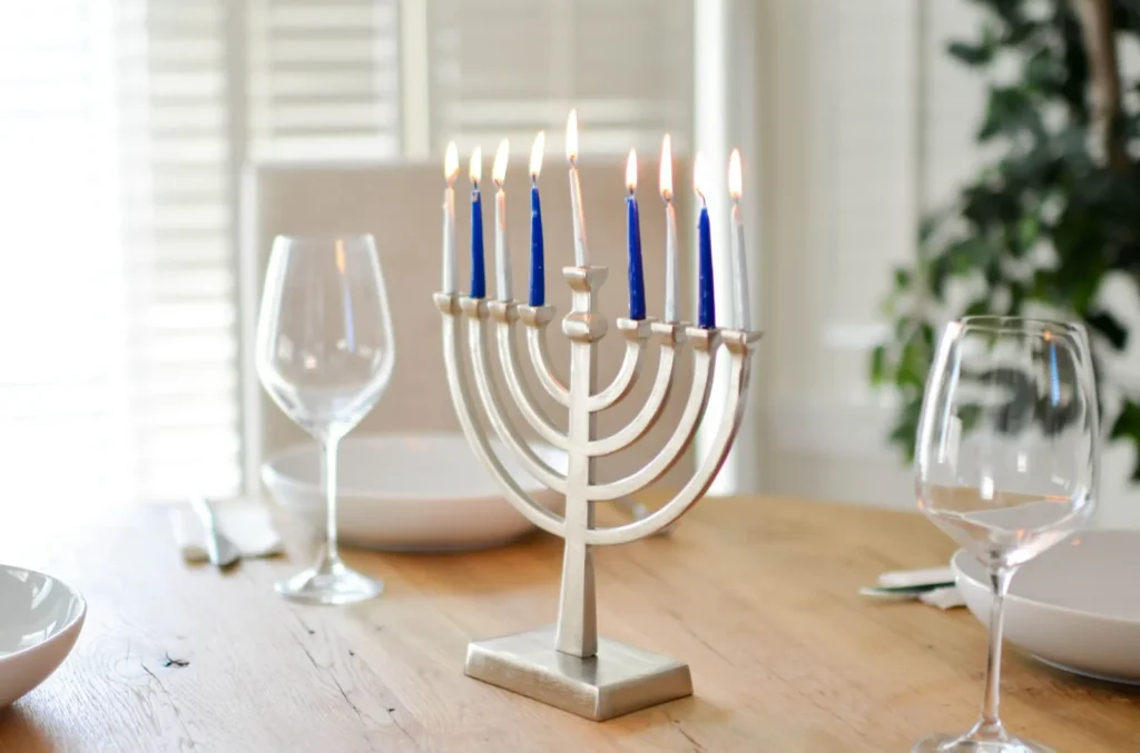 Edible Menorah