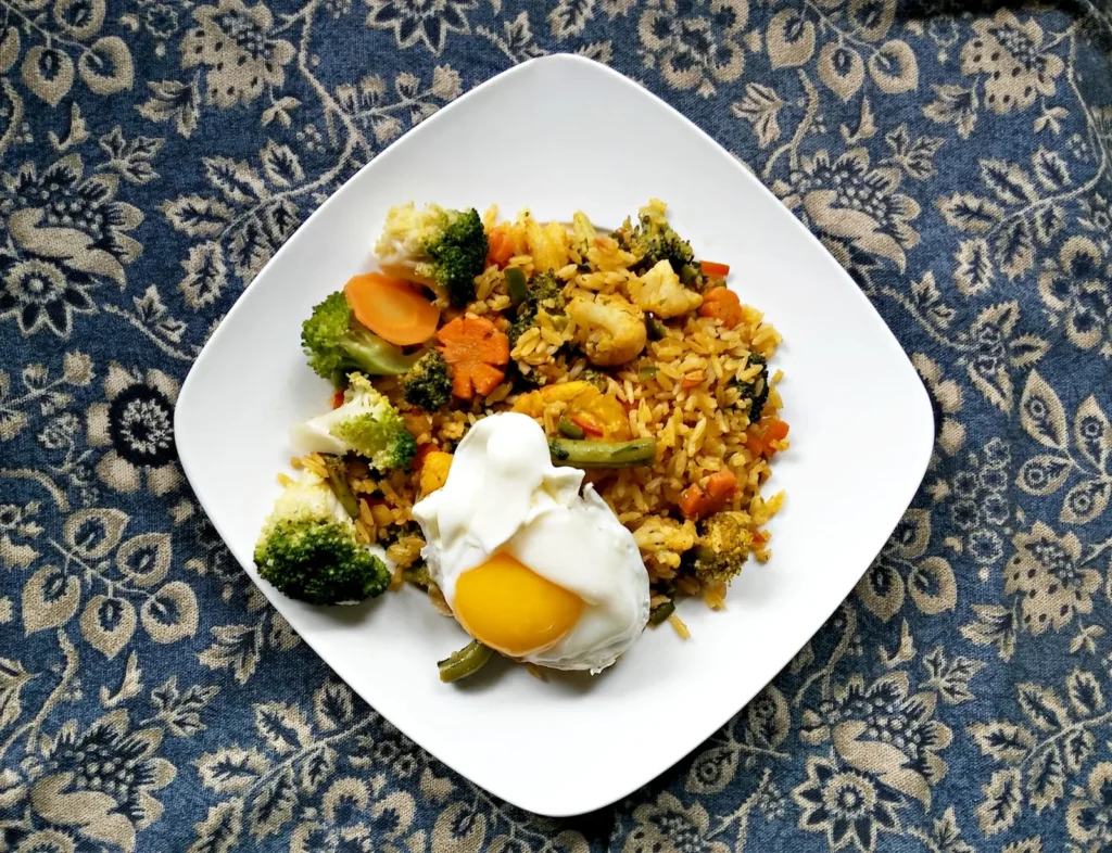 Egg Fried Brown Rice