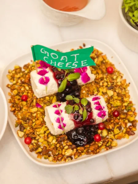 Farro Pilaf With Cranberries And Pistachios