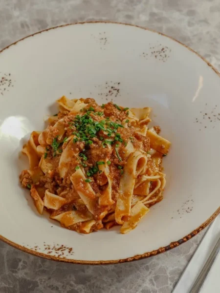 Farro With Pork Ragu