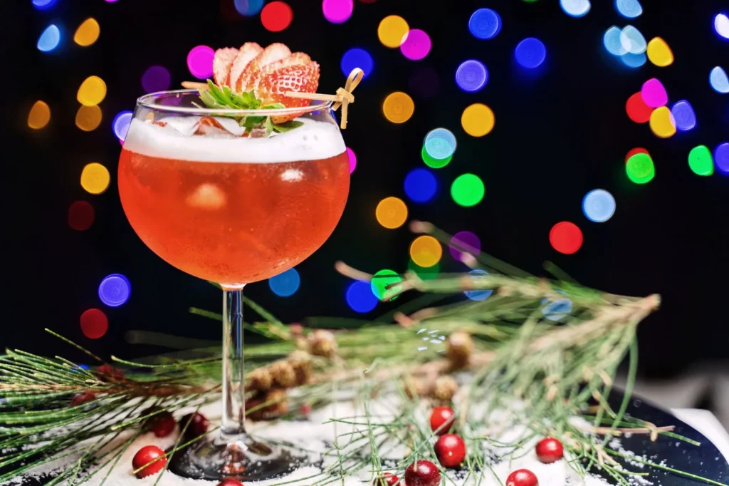 Festive Cranberry Margaritas