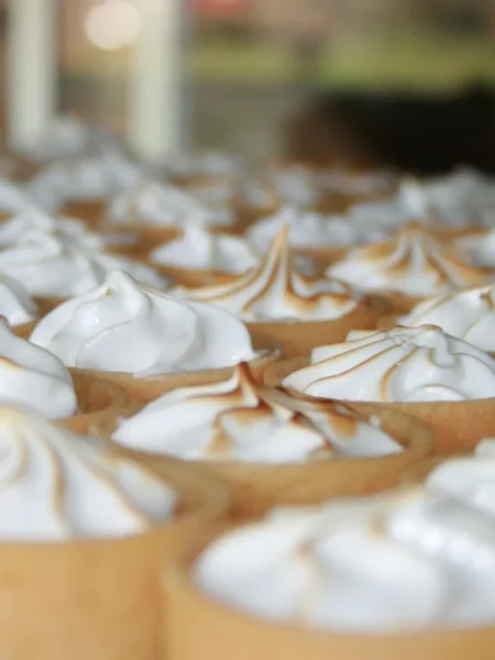 Flower Shaped Mini Lemon Tarts