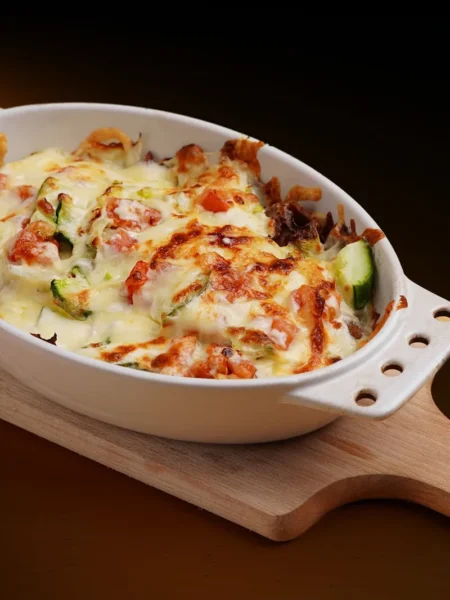 freezer friendly dinner recipes for busy moms showing cheesy chicken rice casserole and beef enchilada bake in labeled freezer containers