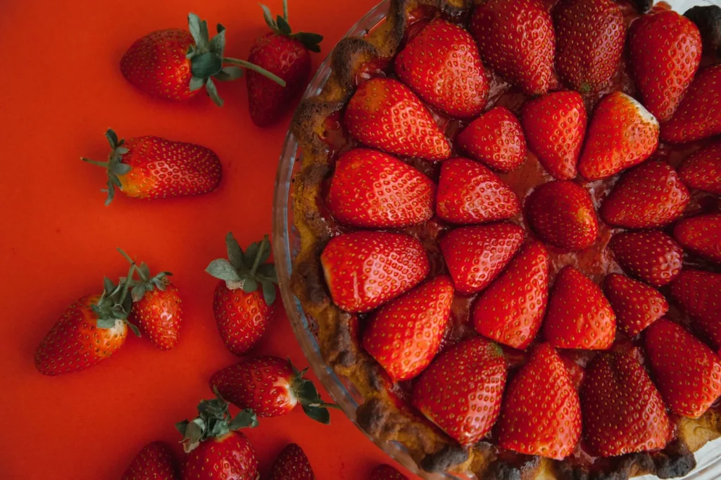 Fresh Strawberry Pie Bites