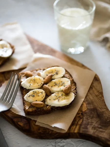 Frozen Chocolatey Banana Almond Butter Cups