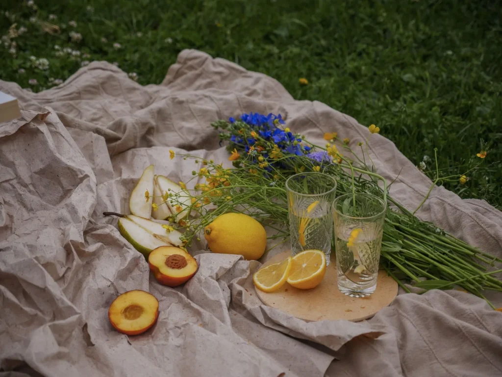 Frozen Peach Lemonade