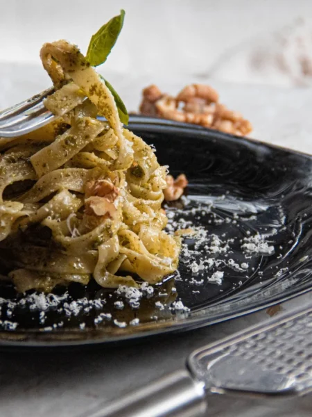 Garlic Basil Pasta