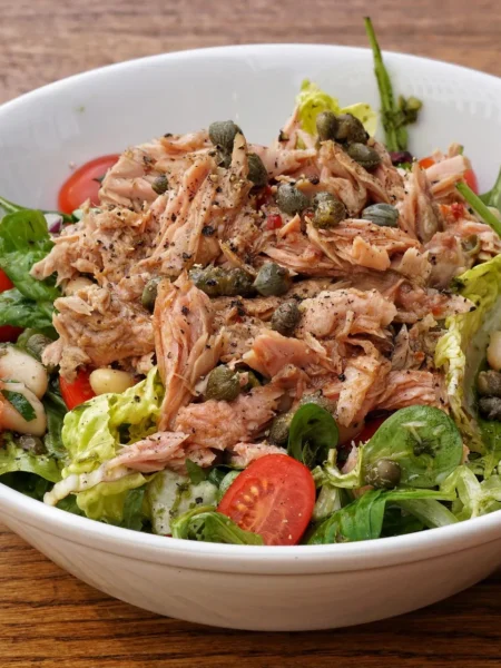 Gemelli With Tuna And Cherry Tomatoes