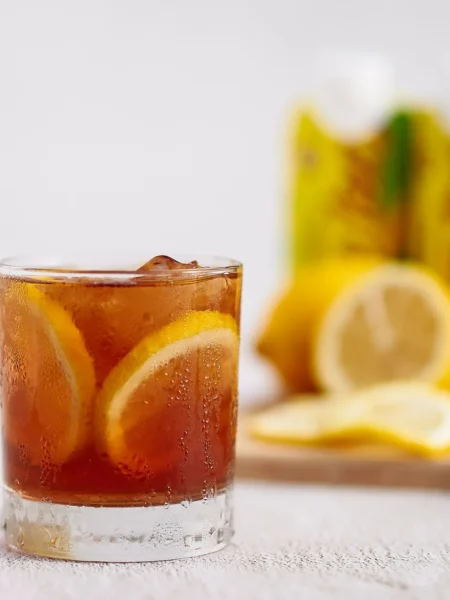 Ginger Lemon Iced Tea