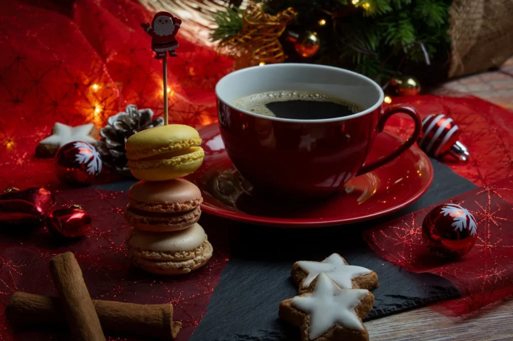 Gingerbread Macarons