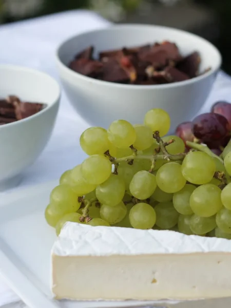 Grape Chocolate Bark