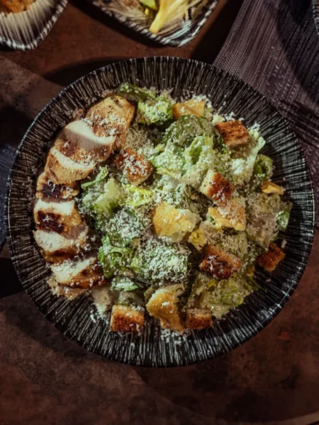 Grilled Chicken Caesar Salad