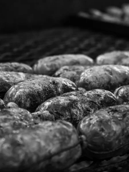 Grilled Fennel Sausage And Peperonata
