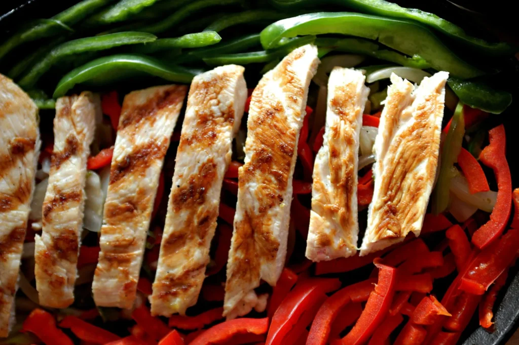 Halloumi Fajitas