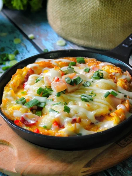 Ham And Cheese Frittata