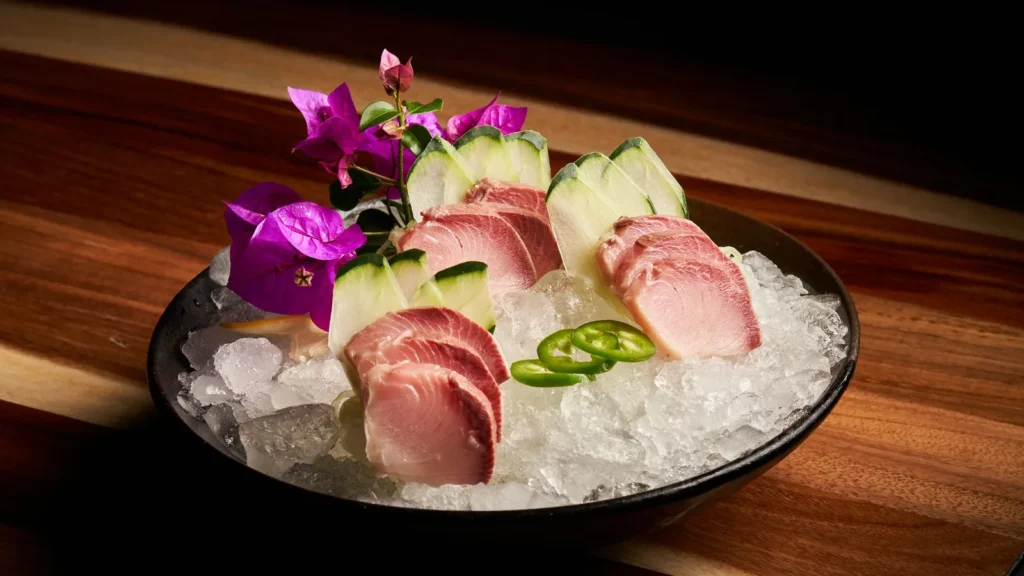Hamachi Crudo