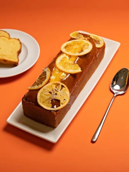 Healthy Orange Loaf Cake