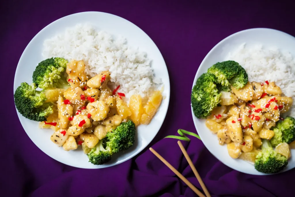 Healthy Orange Sesame Chicken
