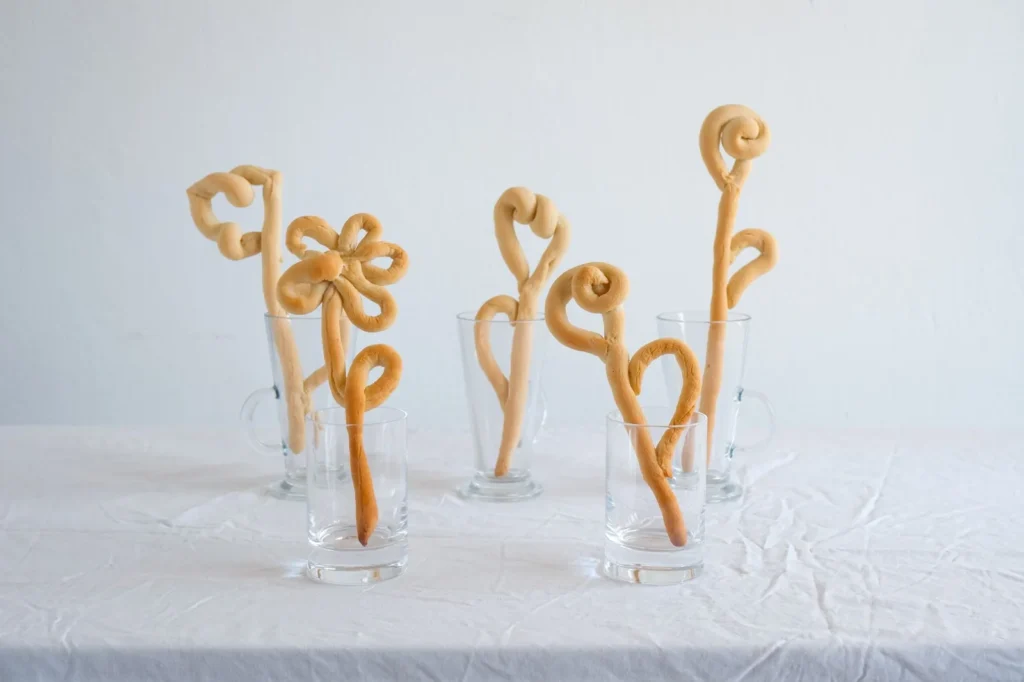 Heart Shaped Breadsticks