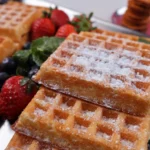 Homemade Mint Waffles Recipe