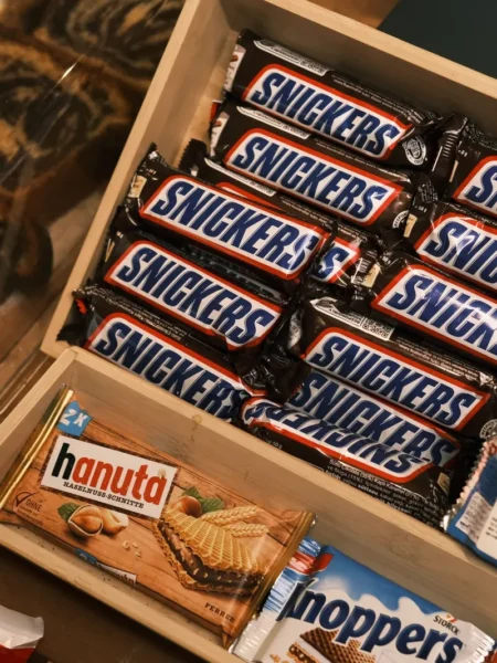 Homemade Snickers Bars