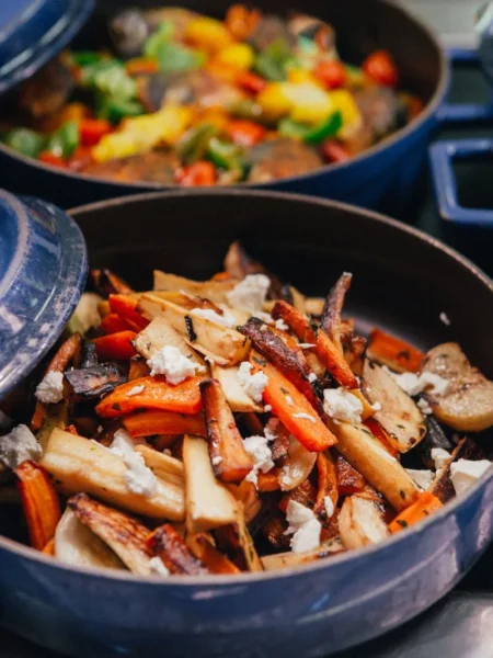 Honey Roasted Parsnips
