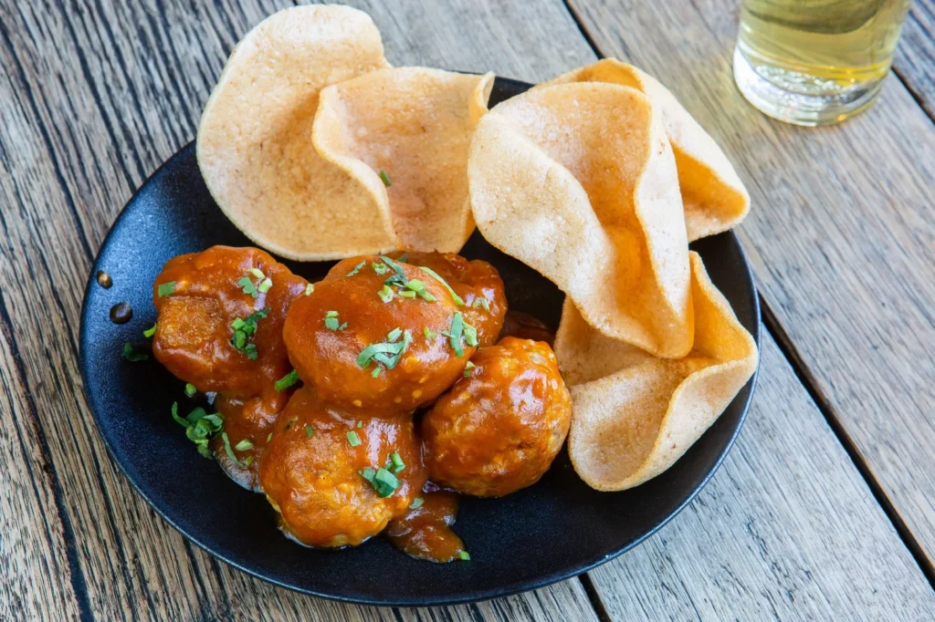 Honey Sriracha Meatballs