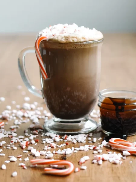 Hot Chocolate With Peppermint