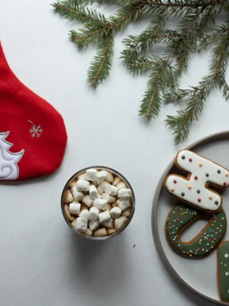 Hot Cocoa Cookies With Marshmallows