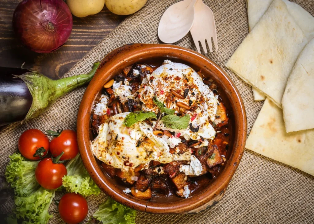 Instant Pot Eggplant Caponata Appetizer