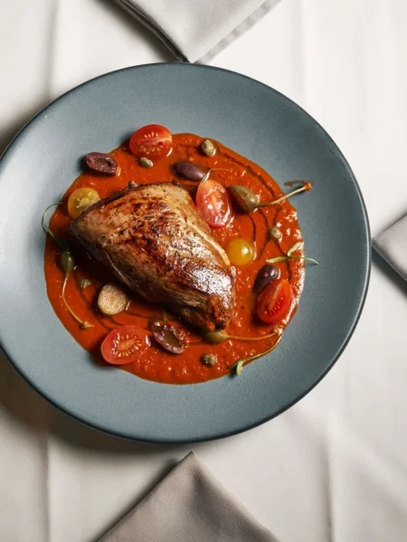 Italian Roast Chicken With Peppers And Olives