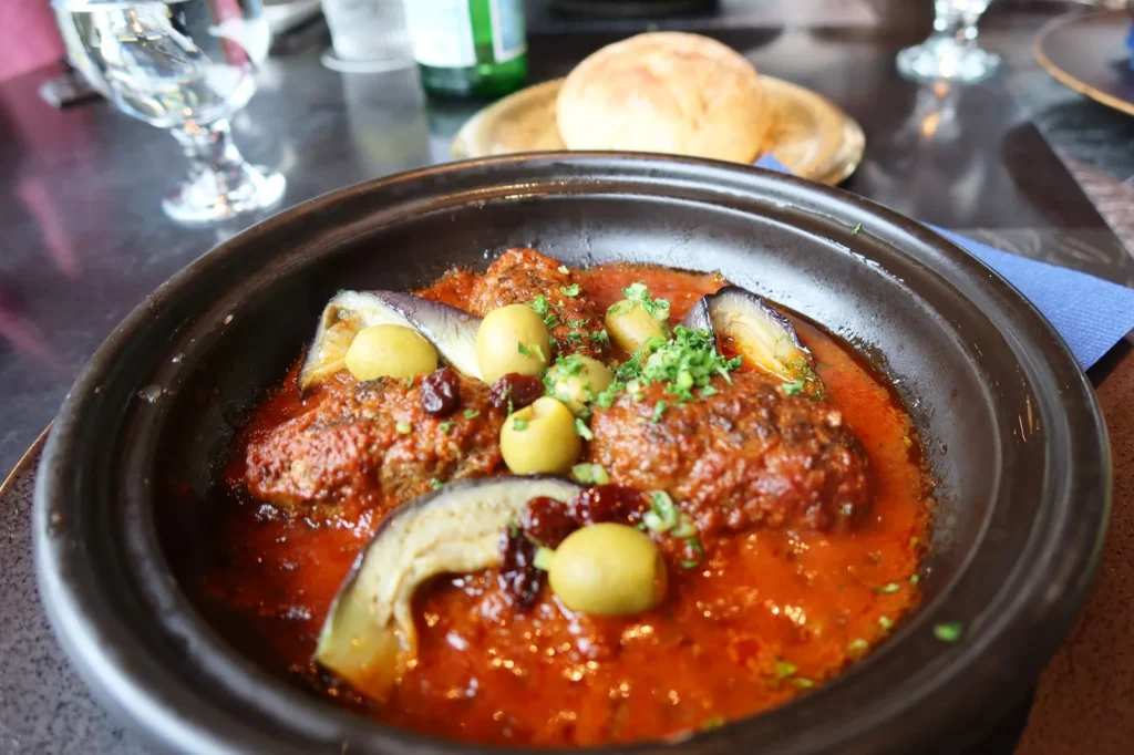Lamb Chunks With Olives