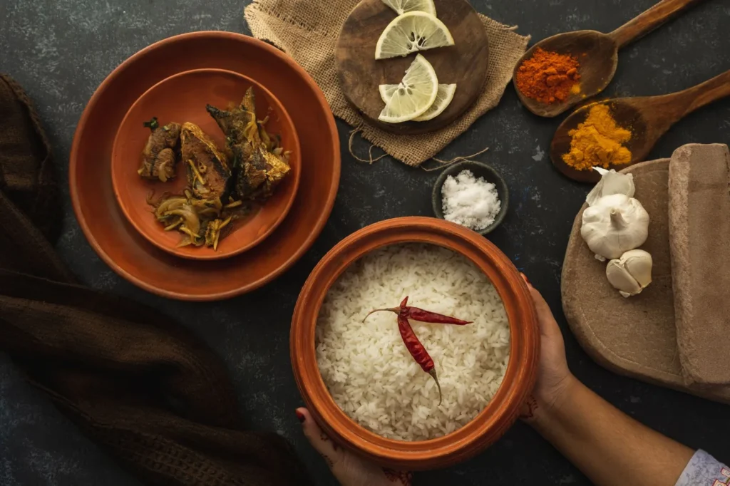 Lemon And Garlic Rice