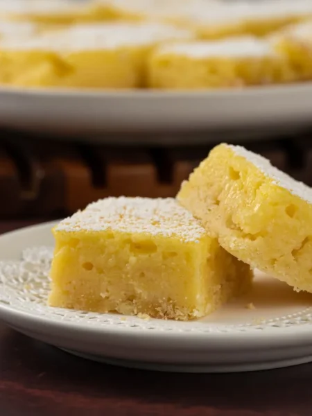 Lemon Bars With Graham Cracker Crust