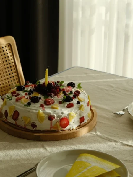 Lemon Blackberry Cake