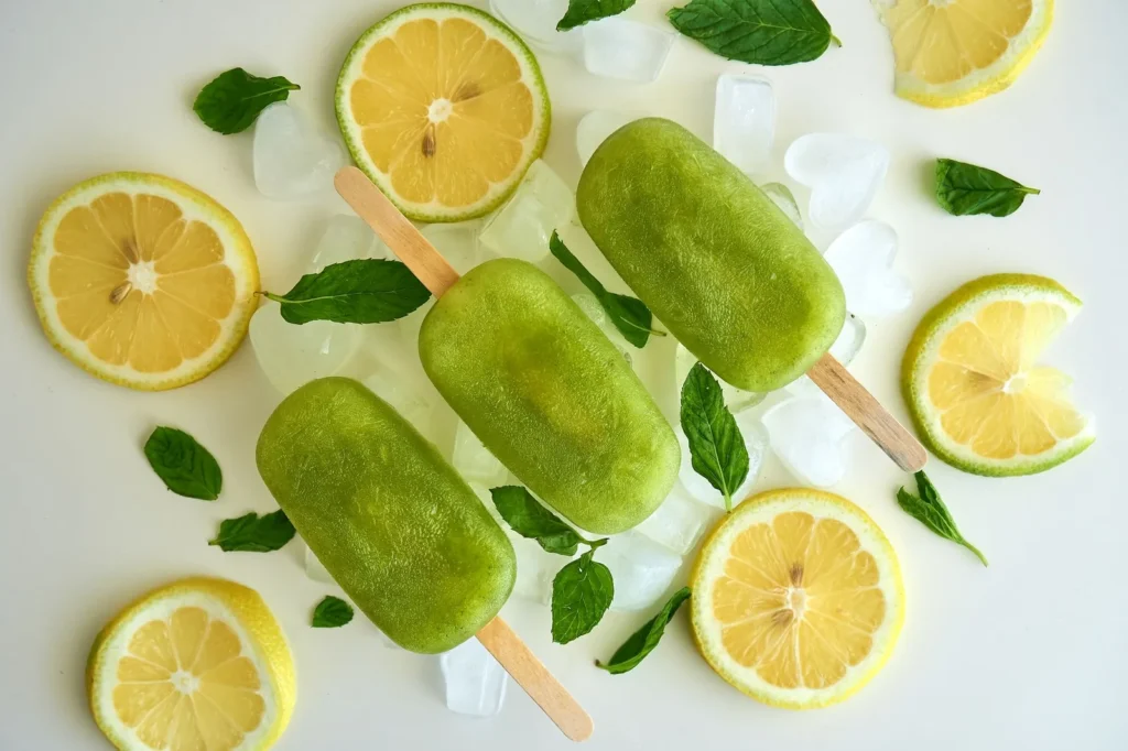 Lime Popsicles