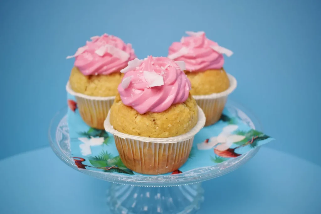 Limeginger Baby Cakes With Creamy Coconut Frosting