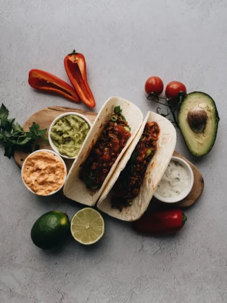 Low Carb Taco Cups With Avocado Salsa